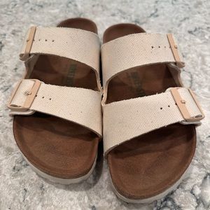 Birkenstock Canvas Sandals Size 38